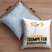 Trompeter Geschenk Kissen mit Füllung 40x40 Ich Bin Trompeter Aber Sag Doch Einfach Superheld Lustige Geschenkdiee für Trompeter (Grau) Blau Trendation