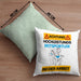 Reitsportler Kissen mit Füllung 40x40 Geschenk Lustiger Spruch Geschenkidee für Reitsportler Achtung Hochleistungs Reitsportler Bei Der Arbeit (Grau) Grün Trendation