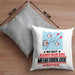 Meeresbiologe Geschenk Kissen mit Füllung 40x40 So Gut Kann Nur Ein Meeresbiologe Aussehen Geschenkidee (Grau) Grau Trendation