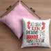 Hundefriseur Kissen mit Füllung 40x40 So Sieht Ein Richtig Cooler Hundefriseur Aus Geschenk Lustiger Spruch Geschenkidee (Grau) Rosa Trendation