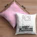 Hobbymeteorologe Geschenk Kissen mit Füllung 40x40 Ich Bin Hobbymeteorologe Aber Sag Doch Einfach Superheld Lustige Geschenkdiee für Hobbymeteorologe (Grau) Rosa Trendation