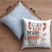 Reiter Kissen mit Füllung 40x40 Geschenk So Sieht Ein Richtig Cooler Reiter Aus Geschenkidee Spruch Lustig (Grau) Blau Trendation
