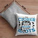 Taucher Geschenk Spruch Kissen mit Füllung 40x40 Tauchlehrer Geschenkidee Profi Taucher Humor (Grau) Grau Trendation