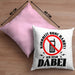Lustige Kissen mit Füllung 40x40 Geschenk für Nostalgiker Kindheit ohne Handy Ich War dabei (Grau) Rosa Trendation