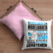Modelbauer Geschenk Kaffee-Kissen mit Füllung 40x40 Geschenkidee für Modelbauer Ich Bin Modelbauer Ich Kann Es Dir Erklären Jedoch Nicht Für Dich Verstehen Spruch Lustig (Grau) Rosa Trendation