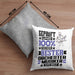 Orchestermusiker Geschenk Lustiger Spruch für Orchestermusiker Geschenkidee Bester Orchestermusiker Der WeltKissen mit Füllung 40x40 (Grau) Grau Trendation