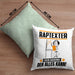 Raptexter Kissen mit Füllung 40x40 Geschenk für Raptexter Der Mann Der Alles Kann Geschenkidee zum Geburtstag (Grau) Grün Trendation
