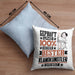 Klangkünstler Geschenk Lustiger Spruch für Klangkünstler Geschenkidee Bester Klangkünstler Der WeltKissen mit Füllung 40x40 (Grau) Blau Trendation