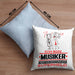 Musiker Geschenk Kissen mit Füllung 40x40 Ich Bin Musiker Aber Sag Doch Einfach Superheld Lustige Geschenkdiee für Musiker (Grau) Blau Trendation