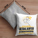 Ultraläufer Geschenk Kissen mit Füllung 40x40 Ich Bin Ultraläufer Aber Sag Doch Einfach Superheld Lustige Geschenkdiee für Ultraläufer (Grau) Grau Trendation