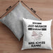 Jazz-Musiker Geschenk Kissen mit Füllung 40x40 Lustiger Spruch Ich Bin Jazz-Musiker Warum Weil Ich Es Kann Geschenkidee Bester Jazz-Musiker Geburtstag (Grau) Grau Trendation