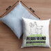 Pferdefreund Geschenk Kissen mit Füllung 40x40 Ich Bin Pferdefreund Aber Sag Doch Einfach Superheld Lustige Geschenkdiee für Pferdefreund (Grau) Blau Trendation