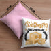Paketzusteller Geschenk Kissen mit Füllung 40x40 Spruch Weltbester Paketzusteller Postbote (Grau) Rosa Trendation