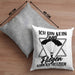 Gleitschirm-Flieger Kissen mit Füllung 40x40 Geschenk Gleitschirmflieger Geschenkidee Fallschirm Paraglider Ich Bin Kein Engel Aber Fliegen Kann Ich Trotzdem (Grau) Grau Trendation