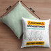 Synchronschwimmer Kissen mit Füllung 40x40 Geschenk Lustiger Spruch Geschenkidee für Synchronschwimmer Achtung Hochleistungs Synchronschwimmer Bei Der Arbeit (Grau) Grün Trendation