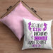Hundetrainer Kissen mit Füllung 40x40 So Sieht Ein Richtig Cooler Hundetrainer Aus Geschenk Lustiger Spruch Geschenkidee (Grau) Rosa Trendation