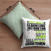 Slackline-Instruktor Geschenk Kaffee-Kissen mit Füllung 40x40 Geschenkidee für Slackline-Instruktor Ich Bin Slackline-Instruktor Ich Kann Es Dir Erklären Jedoch Nicht Für Dich Verstehen Spruch Lustig (Grau) Grün Trendation