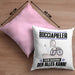 Bocciapieler Kissen mit Füllung 40x40 Geschenk für Bocciapieler Der Mann Der Alles Kann Geschenkidee zum Geburtstag (Grau) Rosa Trendation