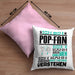 Pop-Fan Geschenk Kissen mit Füllung 40x40 Lustige Geschenkdiee für einen Pop-Fan Geburtstag Ich Bin Pop-Fan Ich Kann Es Dir Erklären Aber Nicht Für Dich Verstehen (Grau) Rosa Trendation