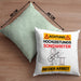 Songwriter Kissen mit Füllung 40x40 Geschenk Lustiger Spruch Geschenkidee für Songwriter Achtung Hochleistungs Songwriter Bei Der Arbeit (Grau) Grün Trendation