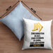 Gärtner Kissen mit Füllung 40x40 mit Spruch Garten Hobbygärtner Gärtner Geschenk Lustig Gärtnerin Geschenkidee (Grau) Blau Trendation