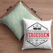 Ehemann Kissen mit Füllung 40x40 Geschenk Hab Ich Vergessen Geschenk Von Ehefrau (Grau) Grün Trendation
