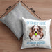 Australian Shepherd Besitzer Kissen mit Füllung 40x40 Geschenk Lustiger Spruch Geschenkidee Besitzerin Ich Bin Nicht toll Aber Mein Australian Shepherd Ist Es (Grau) Grau Trendation