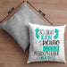 Pferdepfleger Kissen mit Füllung 40x40 So Sieht Ein Richtig Cooler Pferdepfleger Aus Geschenk Lustiger Spruch Geschenkidee (Grau) Grau Trendation