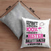 Balletttänzer Geschenk Lustiger Spruch für Balletttänzer Geschenkidee Bester Balletttänzer Der WeltKissen mit Füllung 40x40 (Grau) Grau Trendation