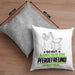 Pferdefreund Geschenk Kissen mit Füllung 40x40 So Gut Kann Nur Ein Pferdefreund Aussehen Geschenkidee (Grau) Grau Trendation