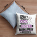 Baseballspieler Geschenk Lustiger Spruch für Baseballspieler Geschenkidee Bester Baseballspieler Der WeltKissen mit Füllung 40x40 (Grau) Blau Trendation
