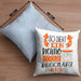 So Sieht Ein Richtig Cooler Marathonläufer Aus Geschenk Kissen mit Füllung 40x40 Lustiger Spruch Geschenkidee (Grau) Blau Trendation