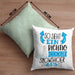 So Sieht Ein Richtig Cooler Snowshoer Aus Geschenk Kissen mit Füllung 40x40 Lustiger Spruch Geschenkidee (Grau) Grün Trendation