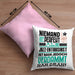Jazz-Enthusiast Geschenk Kissen mit Füllung 40x40 Lustige Geschenkidee für Jazz-Enthusiast Geburtstag Niemand Ist Perfekt Aber Als Jazz-Enthusiast Ist Man Nah Dran (Grau) Rosa Trendation
