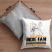 Indie-Fan Geschenk Kissen mit Füllung 40x40 Ich Bin Indie-Fan Aber Sag Doch Einfach Superheld Lustige Geschenkdiee für Indie-Fan (Grau) Grau Trendation