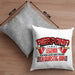 Bierpong Kissen mit Füllung 40x40 Geschenk Beerpong Spruch Geschenkidee (Grau) Grau Trendation