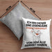 Pferdetherapeut Geschenk Kissen mit Füllung 40x40 Lustige Geschenkidee Geburtstag für Pferdetherapeut Ich Bin Dieser Legendäre Pferdetherapeut Von Dem Alle Geredet Haben (Grau) Grau Trendation