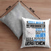 Naturbeobachter Geschenk Kaffee-Kissen mit Füllung 40x40 Geschenkidee für Naturbeobachter Ich Bin Naturbeobachter Ich Kann Es Dir Erklären Jedoch Nicht Für Dich Verstehen Spruch Lustig (Grau) Grau Trendation