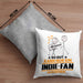 Indie-Fan Geschenk Kissen mit Füllung 40x40 So Gut Kann Nur Ein Indie-Fan Aussehen Geschenkidee (Grau) Grau Trendation
