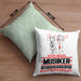 Musiker Geschenk Kissen mit Füllung 40x40 Ich Bin Musiker Aber Sag Doch Einfach Superheld Lustige Geschenkdiee für Musiker (Grau) Grün Trendation
