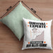 Survival-Experte Kissen mit Füllung 40x40 Geschenk für Survival-Experte Der Mann Der Alles Kann Geschenkidee zum Geburtstag (Grau) Grün Trendation