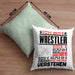 Wrestler Geschenk Kaffee-Kissen mit Füllung 40x40 Geschenkidee für Wrestler Ich Bin Wrestler Ich Kann Es Dir Erklären Jedoch Nicht Für Dich Verstehen Spruch Lustig (Grau) Grün Trendation