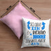 Eiskunstläufer Kissen mit Füllung 40x40 Geschenk So Sieht Ein Richtig Cooler Eiskunstläufer Aus Geschenkidee Spruch Lustig (Grau) Rosa Trendation