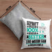 Live-Musik-Fan Geschenk Lustiger Spruch für Live-Musik-Fan Geschenkidee Bester Live-Musik-Fan Der WeltKissen mit Füllung 40x40 (Grau) Grau Trendation