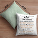 Tierärztin Geschenk Lustiger Spruch Geschenkidee KaffeeKissen mit Füllung 40x40 (Grau) Grün Trendation