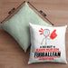 Fußballfan Geschenk Kissen mit Füllung 40x40 So Gut Kann Nur Ein Fußballfan Aussehen Geschenkidee (Grau) Grün Trendation