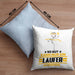 Läufer Geschenk Kissen mit Füllung 40x40 So Gut Kann Nur Ein Läufer Aussehen Geschenkidee (Grau) Blau Trendation