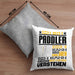 Paddler Geschenk Kaffee-Kissen mit Füllung 40x40 Geschenkidee für Paddler Ich Bin Paddler Ich Kann Es Dir Erklären Jedoch Nicht Für Dich Verstehen Spruch Lustig (Grau) Grau Trendation