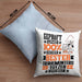 Tierheimunterstützer Geschenk Lustiger Spruch für Tierheimunterstützer Geschenkidee Bester Tierheimunterstützer Der WeltKissen mit Füllung 40x40 (Grau) Blau Trendation