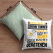 Survival-Trainer Geschenk Kaffee-Kissen mit Füllung 40x40 Geschenkidee für Survival-Trainer Ich Bin Survival-Trainer Ich Kann Es Dir Erklären Jedoch Nicht Für Dich Verstehen Spruch Lustig (Grau) Grün Trendation